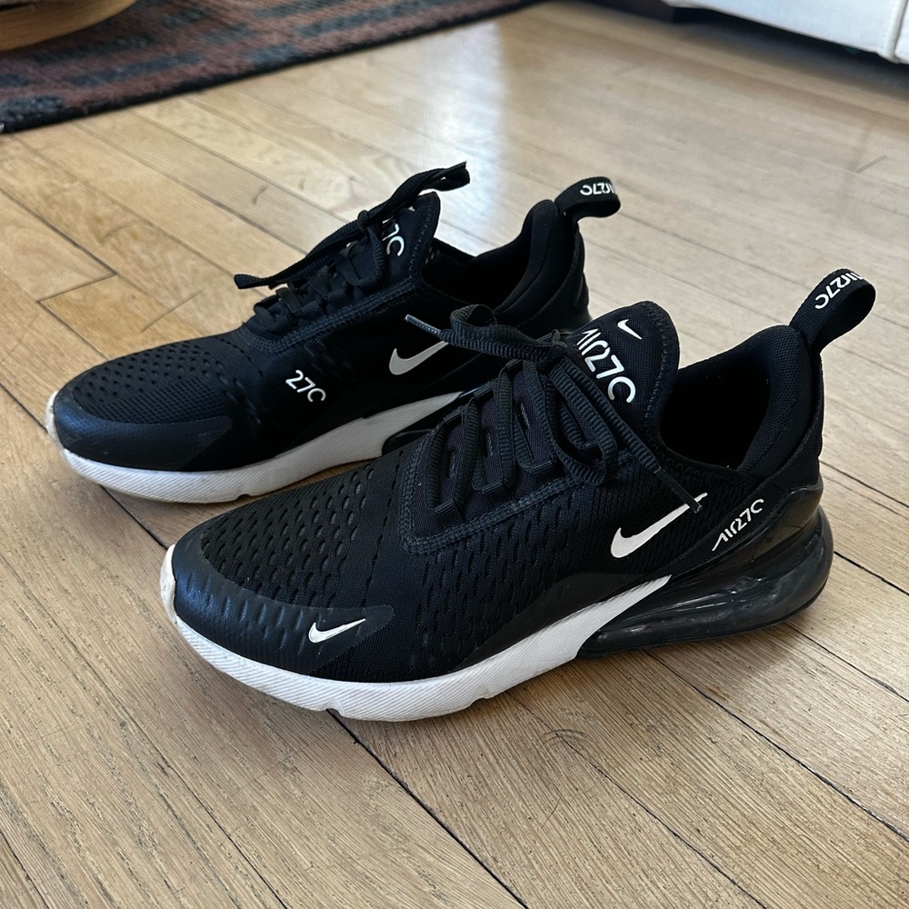 Nike Air Max 270 Black and White Sneakers